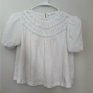 Elegant White Women's Top